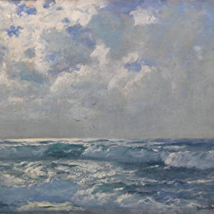 The Silver Sea (oil on canvas)