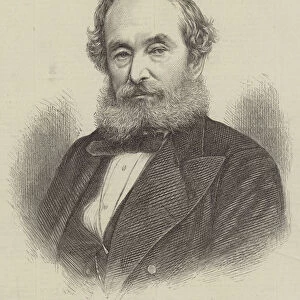 Sir Francis Pettit Smith, Inventor of the Screw-Propeller (engraving)