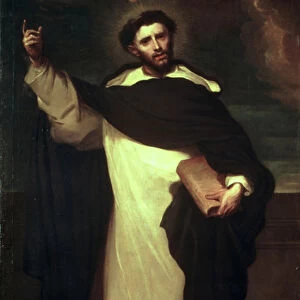 St. Dominic (oil on canvas)