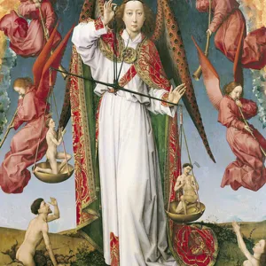 St. Michael Weighing the Souls, from the Last Judgement, c