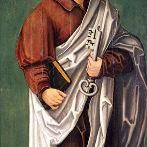 St. Peter (oil on panel)