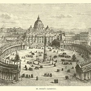 St Peters Cathedral (engraving)