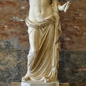 aphrodite様♡*.スワロフスキー♡ Praxiteles' Aphrodite Marble Print (c.400-c.330 BC). Art Prints