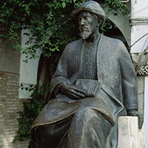 Statue of Moses Maimonides (1135-1204) (stone)