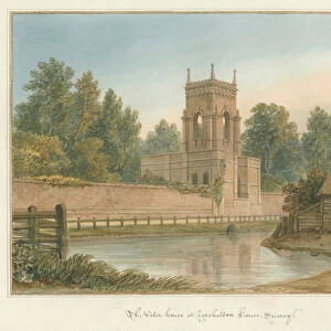 Surrey - Carshalton House - The Water House, 1831 (w / c on paper)