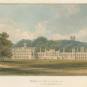 Surrey - Claremont - Old House, 1824 (w / c on paper)