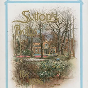 Suttons Bulbs for 1896 (chromolitho)