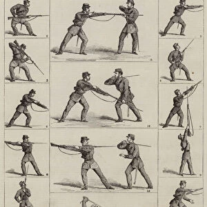 The Sword-Bayonet Exercise as practised by the British Infantry (engraving)