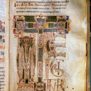 Te igitur Page of a Missal and Sacramental Representative