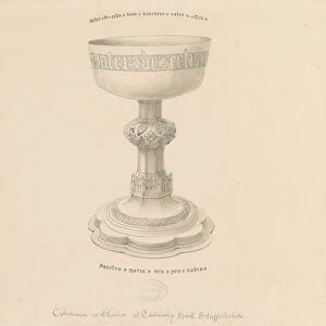 Teddesley Park - Chalice: pen drawing, nd [?19th cent] (drawing)