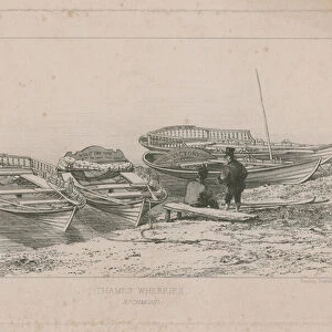 Thames Wherries (engraving)