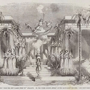 "The Temple of Hymen, "from the New Classic Story of Atalanta, or, The Three Golden Apples, "at the Haymarket Theatre (engraving)