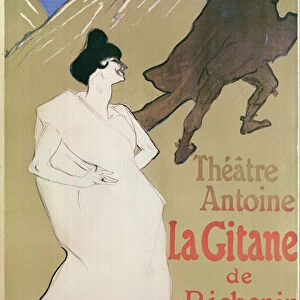 Theatre Antoine, The Gitane de Richepin (poster), 1900 (lithograph)