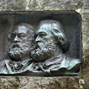 Theodore Rousseau & Jean Francois Millet monument (sculpture)