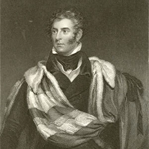 Thomas Philip Weddell Robinson, Earl de Grey (engraving)