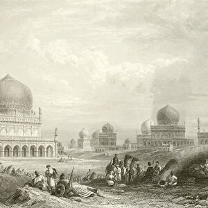 Tombs of the Kings of Golconda (engraving)