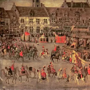 The Triumph of the Archduchess Isabella (1556-1633) in the Brussels Ommeganck of