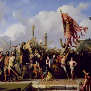 The Triumph of Pisani, 1847 (oil on canvas)