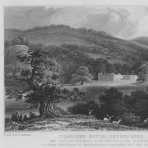 Ugbrooke House, Devonshire (engraving)