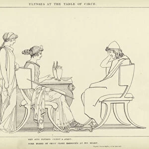 Ulysses at the Table of Circe (engraving)