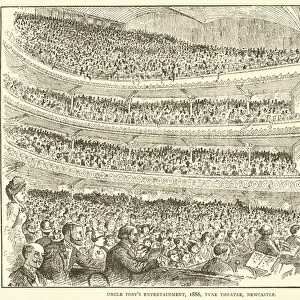 Uncle Tobys Entertainment, 1886, Tyne Theatre, Newcastle (engraving)
