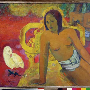 Vairumati. Painting by Paul Gauguin (1848-1903), 1897. Oil on canvas. Dim: 0. 73 x 0. 94