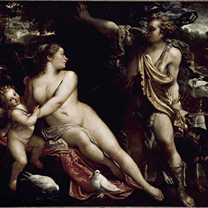 Venus and Adonis (oil on canvas, c. 1588-1593)
