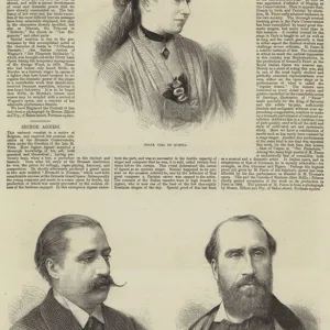 Victorian Opera Singers (engraving)