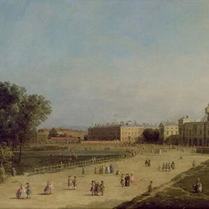 A view of the Horse Guards from St. Jamess Park