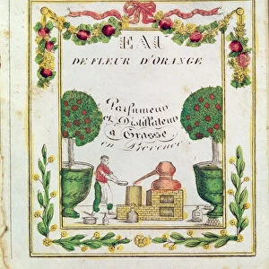 Vignette of Eau de Fleur d Orange, perfumers and distillers in Grasse