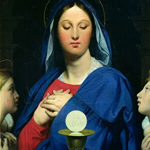 The Virgin of the Host, 1866 (oil on canvas)