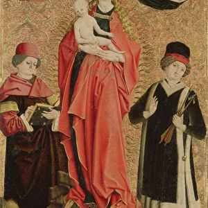 The Virgin of Immaculate Conception with Saint Mark and Saint Sebastian