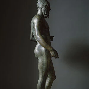 Warrior or athlete, called Bronze of Riace (statue B). 460 BC (sculpture)