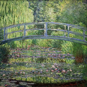 Water Lily Pond, Green Harmony, 1899 (Oil on Canvas)
