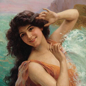 The Water Nymph (oil on canvas)
