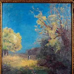 The way has peyrelebade. Painting by Odilon Redon (1840-1916), 19th century