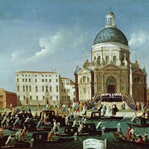 The Wedding of a Venetian Noblewoman (oil on canvas)