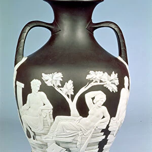 Wedgwood Stoneware copy of the Portland Vase, 1790 (ceramic)