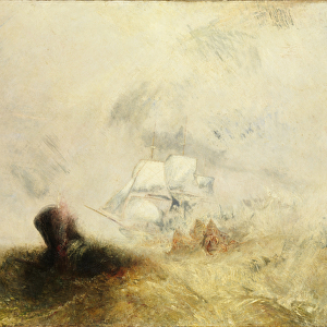 Whalers, c.1845 (oil on canvas)