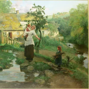 Whittle Mill, 1904 (oil on canvas)