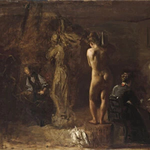 Thomas Eakins Collection: Figure drawing