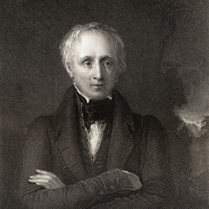 William Wordsworth, engraved by John Cochran (fl. 1821-65), from National Portrait Gallery