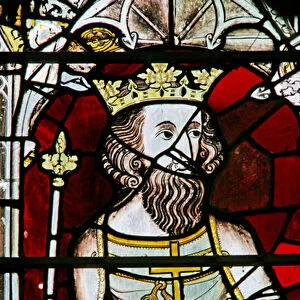 Window Ew depicting Edward II (stained glass)