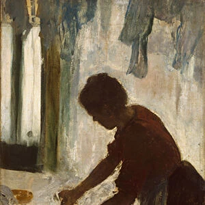 A Woman Ironing, 1873 (oil on canvas)