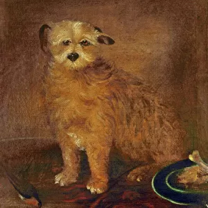Wordsworths Dog, Pepper, c. 1806-20 (oil on canvas)