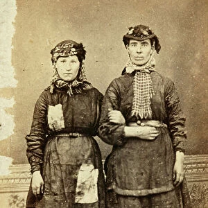 Workers from the Tredegar Iron Works, Wales, 1865 (albumen print)