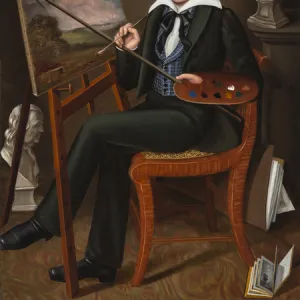 The Young Artist, c. 1838-39 (oil on canvas)