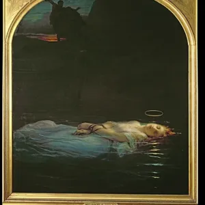 The Young Martyr, 1855 (oil on canvas)