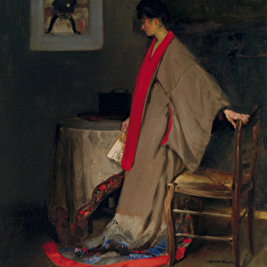 Young Woman in Kimono, c. 1901 (oil on canvas)