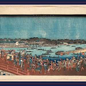 1797-1858 1837 1844 26 37.6 Ando Fireworks Hiroshige